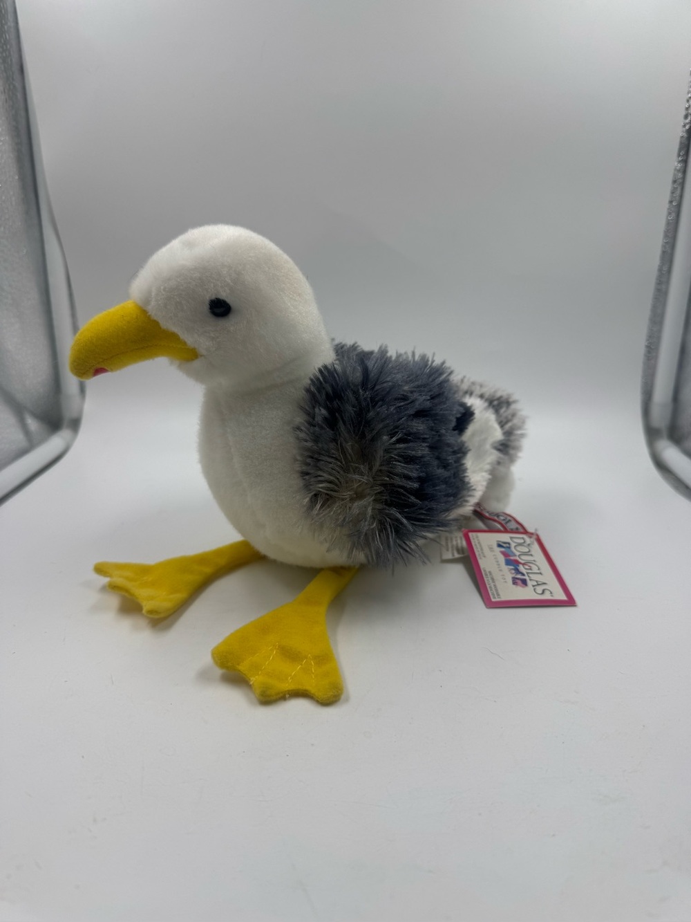 Douglas The Cuddle Toy Seymour Seagull #3826 Gray Plush Stuffed Animal